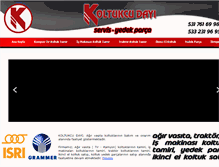Tablet Screenshot of koltukcudayi.com